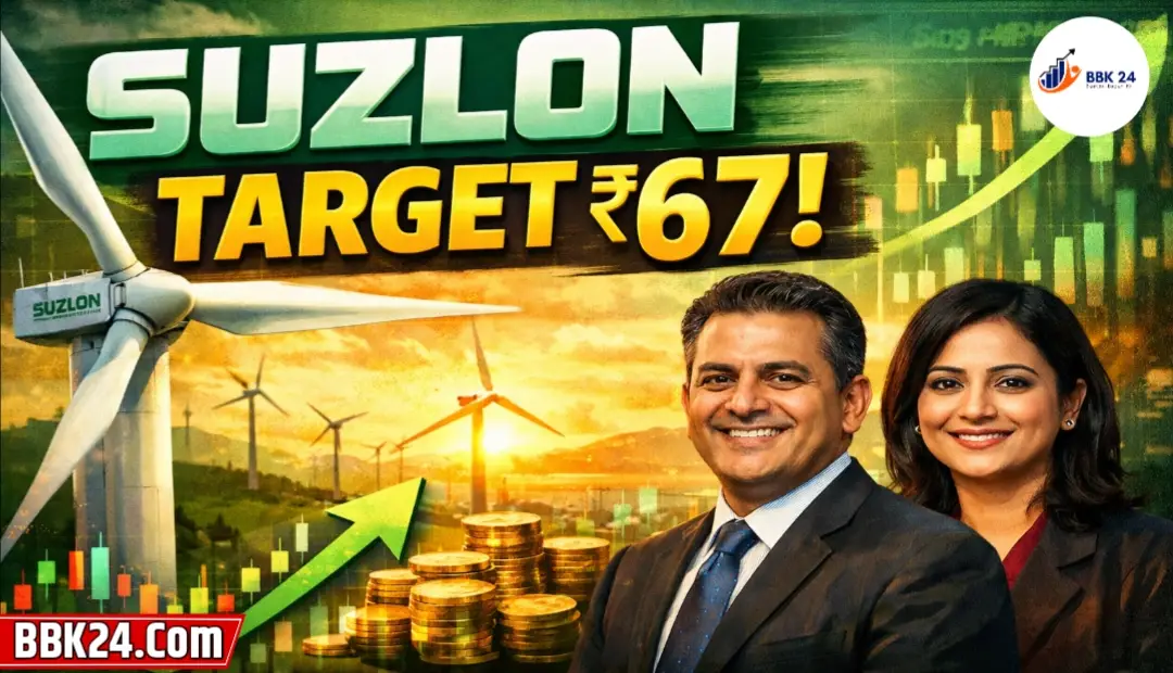 Suzlon Energy Gets ₹67 Price Target from Brokerage