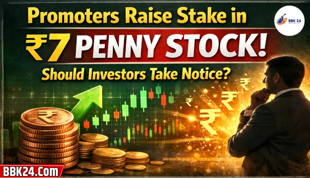 Promoters Raise Stake in ₹7 Penny Stock
