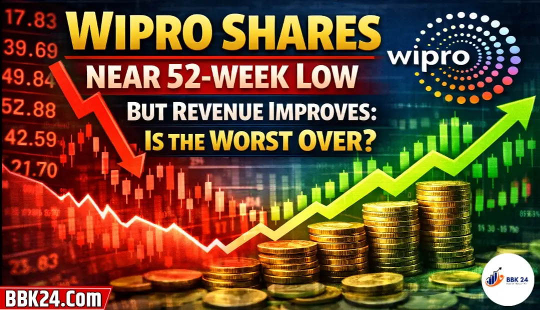 Wipro Shares Trade Near 52-Week Low But Revenue Improves