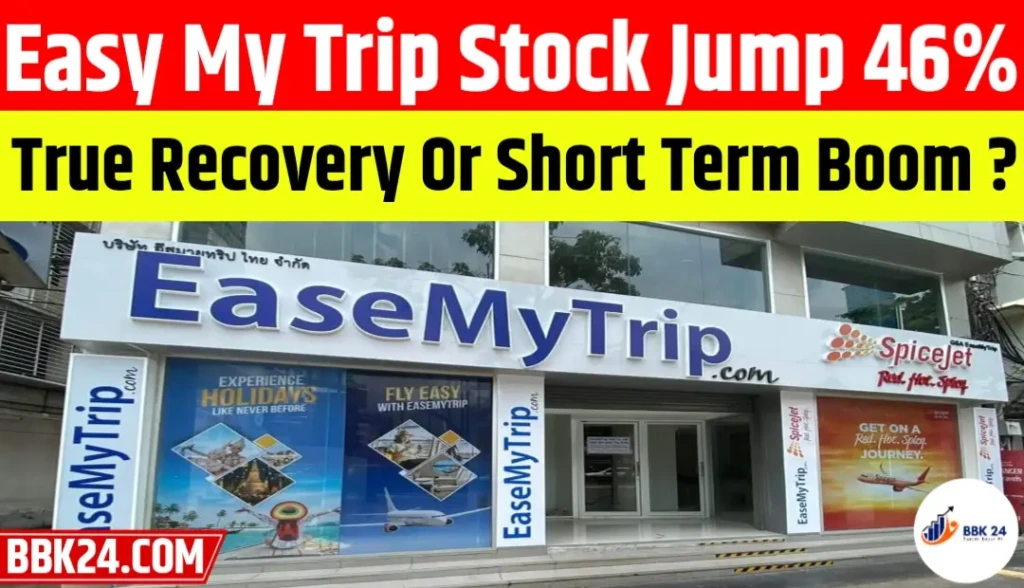 EaseMyTrip Stock Jumps 46% Is This a Short-Term Bounce or Long-Term Recovery?
