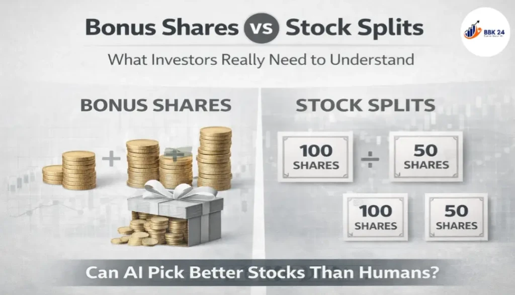Bonus Shares vs Stock Splits