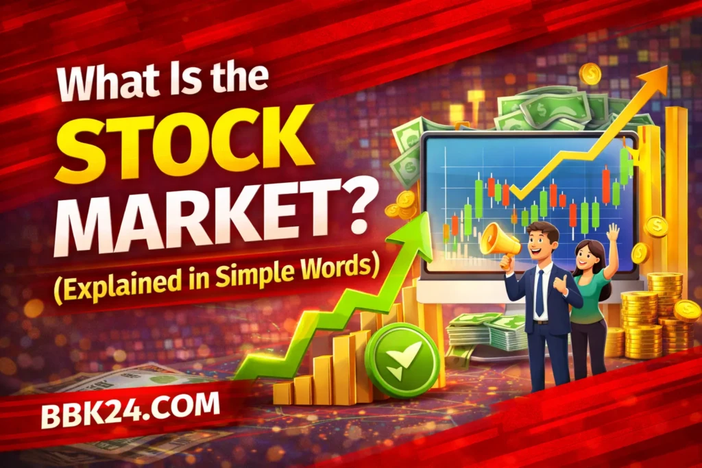 What is the stock market explained in simple words for beginners